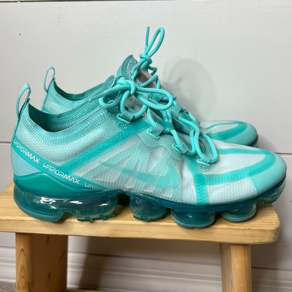 Nike Shoes - Nike Womens Air VaporMax Teal Tint/Tropical Twist Sneaker CI9903-300